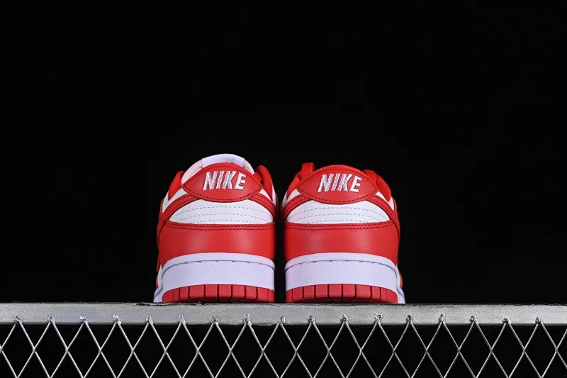 All Categories Nk SB Dunk Series Nk SB Dunk Low Low-top Sneakers Nk Dunk Low SB "University Red" White and Red Dunk Series First Layer Low-top Casual Sports Skateboard Shoes CU1727-100